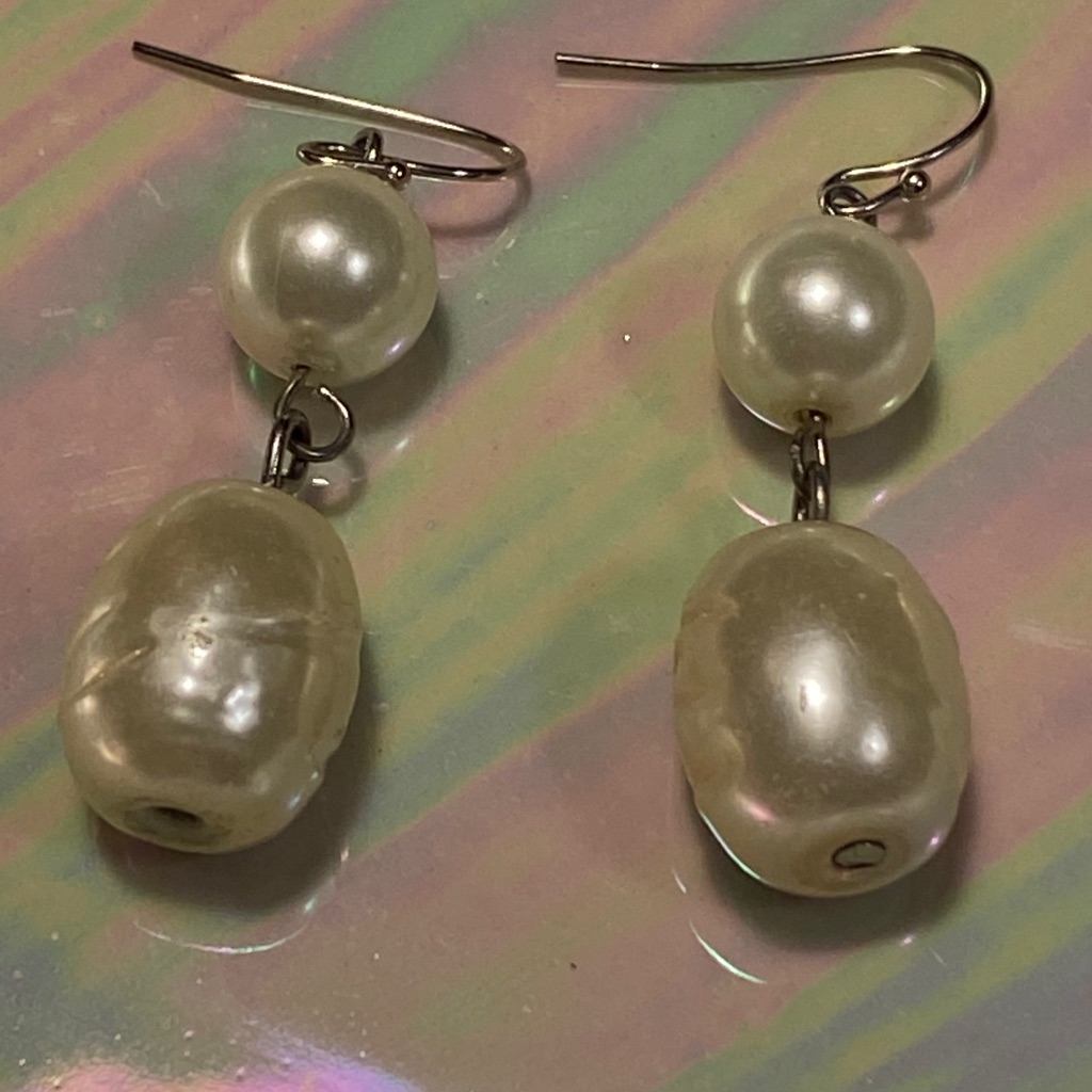 Mother Of Pearl Earrings Pierced